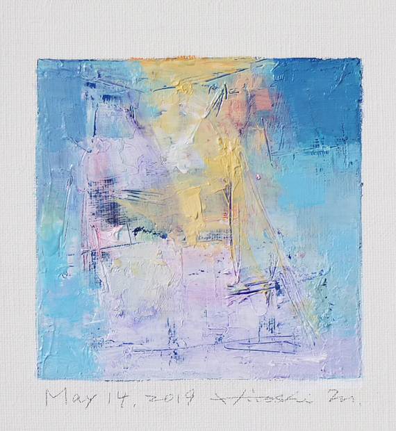hiroshi matsumoto 9x9 paintings