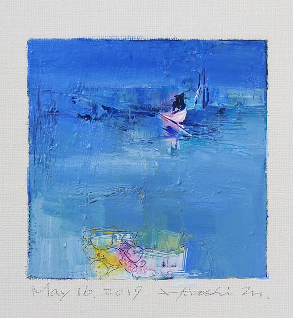 hiroshi matsumoto 9x9 paintings