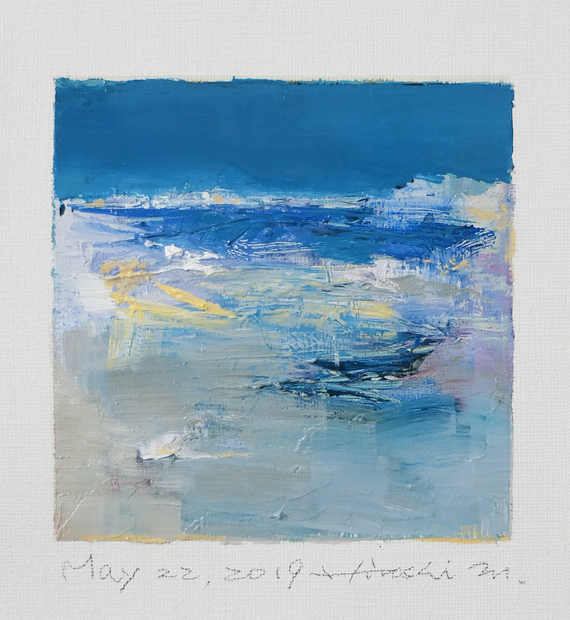 hiroshi matsumoto 9x9 paintings