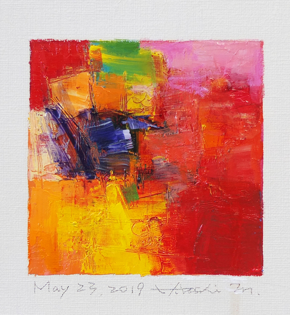 hiroshi matsumoto 9x9 paintings