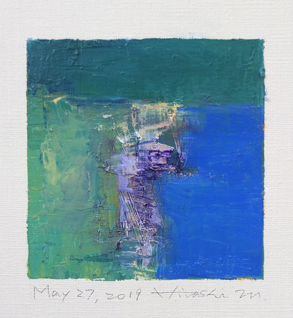 hiroshi matsumoto 9x9 paintings
