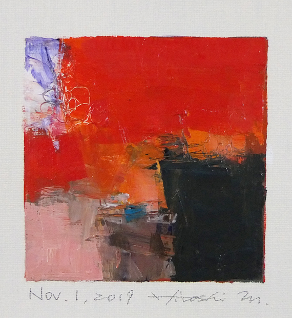 hiroshi matsumoto 9x9 paintings