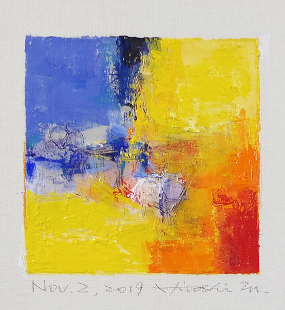 hiroshi matsumoto 9x9 paintings