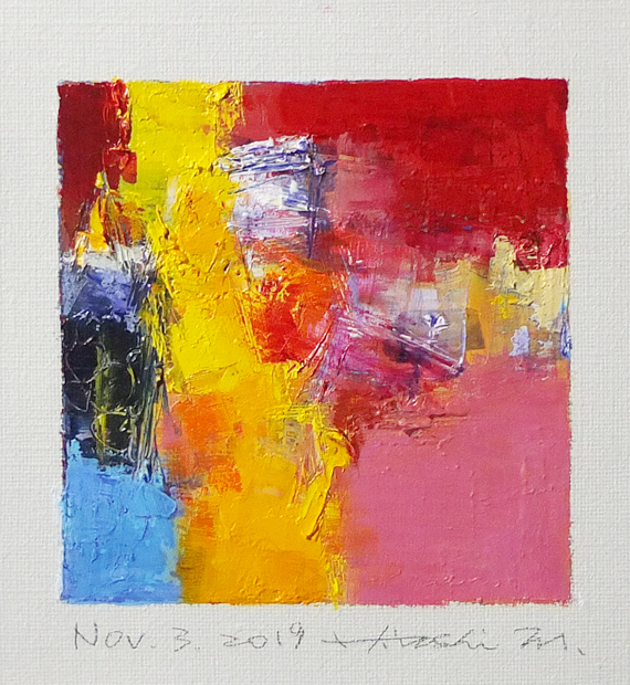hiroshi matsumoto 9x9 paintings