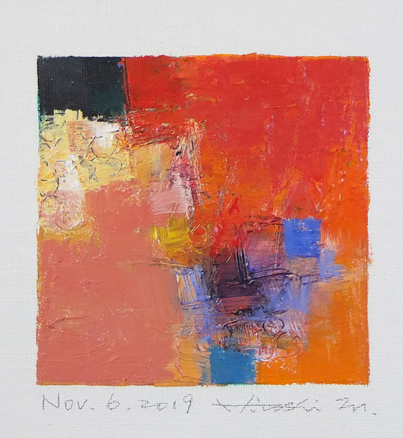 hiroshi matsumoto 9x9 paintings