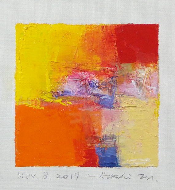 hiroshi matsumoto 9x9 paintings