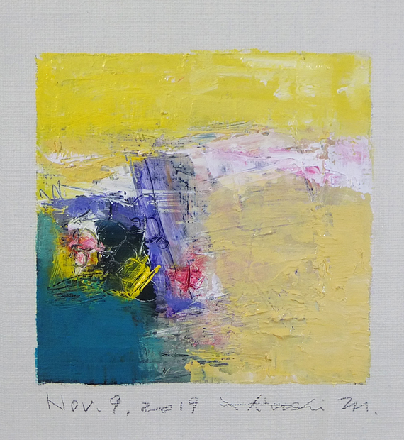 hiroshi matsumoto 9x9 paintings
