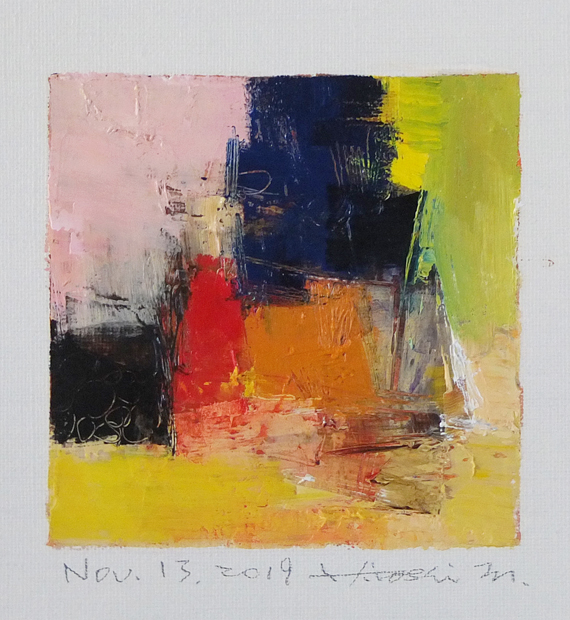 hiroshi matsumoto 9x9 paintings
