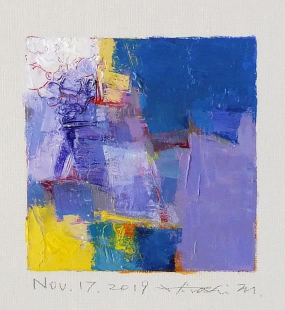 hiroshi matsumoto 9x9 paintings