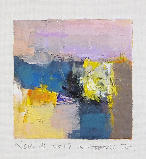 hiroshi matsumoto 9x9 paintings