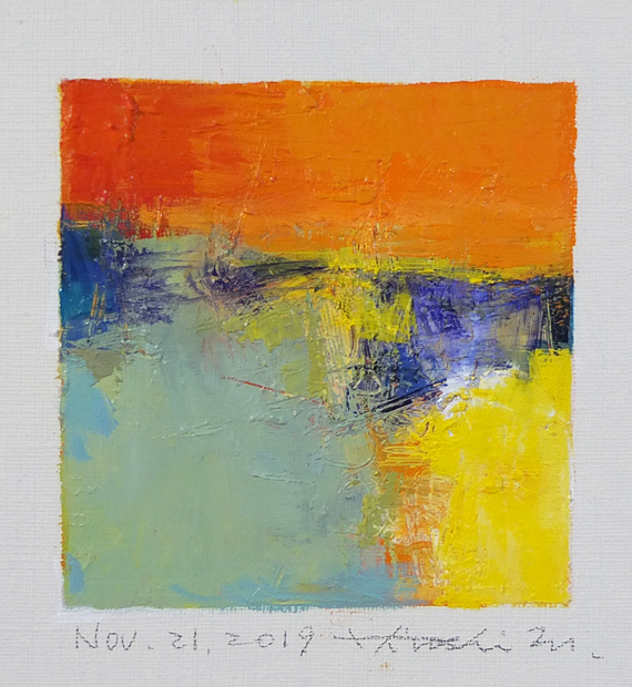 hiroshi matsumoto 9x9 paintings