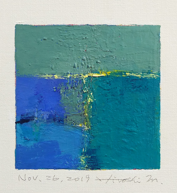 hiroshi matsumoto 9x9 paintings