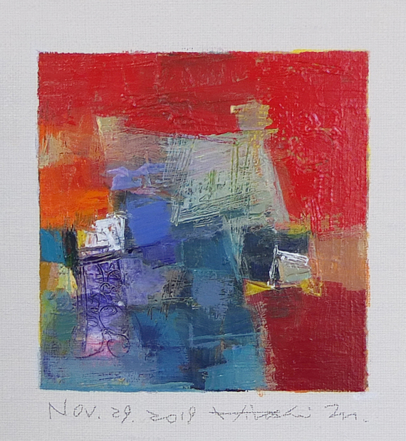 hiroshi matsumoto 9x9 paintings