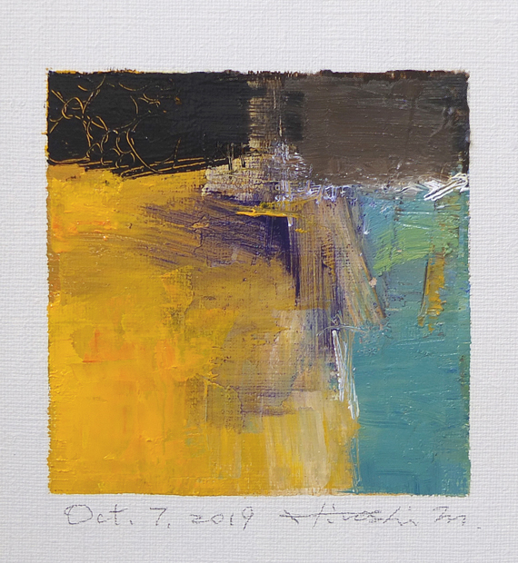 hiroshi matsumoto 9x9 paintings