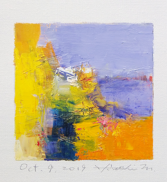 hiroshi matsumoto 9x9 paintings