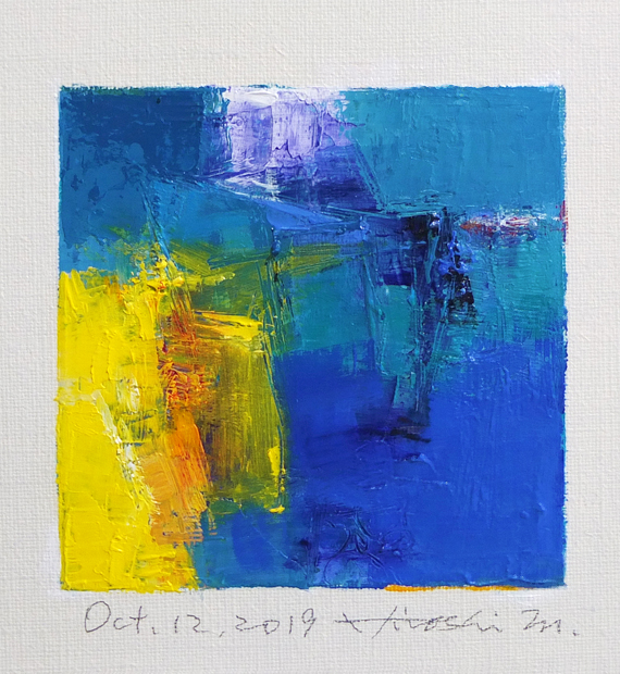 hiroshi matsumoto 9x9 paintings