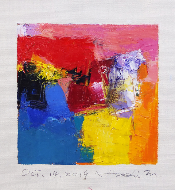 hiroshi matsumoto 9x9 paintings