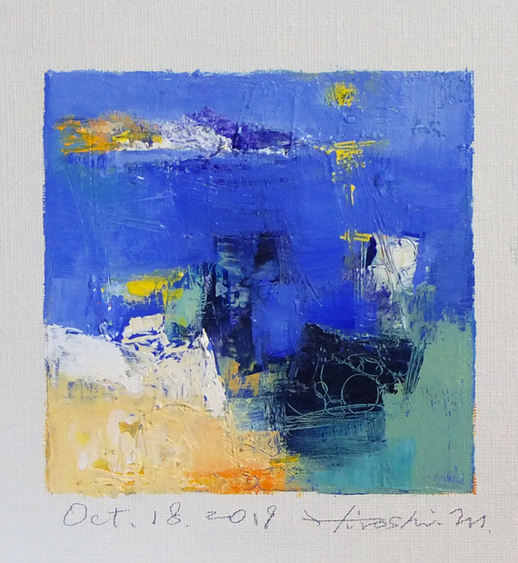 hiroshi matsumoto 9x9 paintings