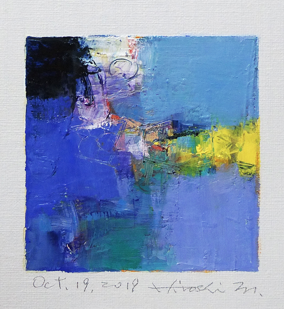 hiroshi matsumoto 9x9 paintings