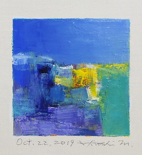 hiroshi matsumoto 9x9 paintings