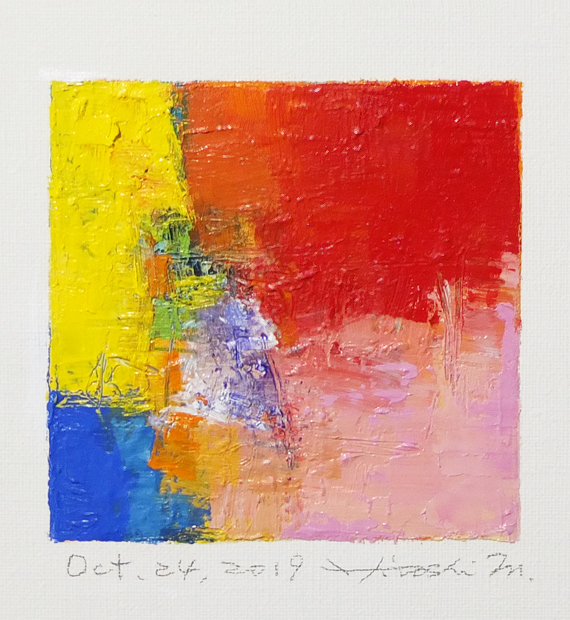 hiroshi matsumoto 9x9 paintings