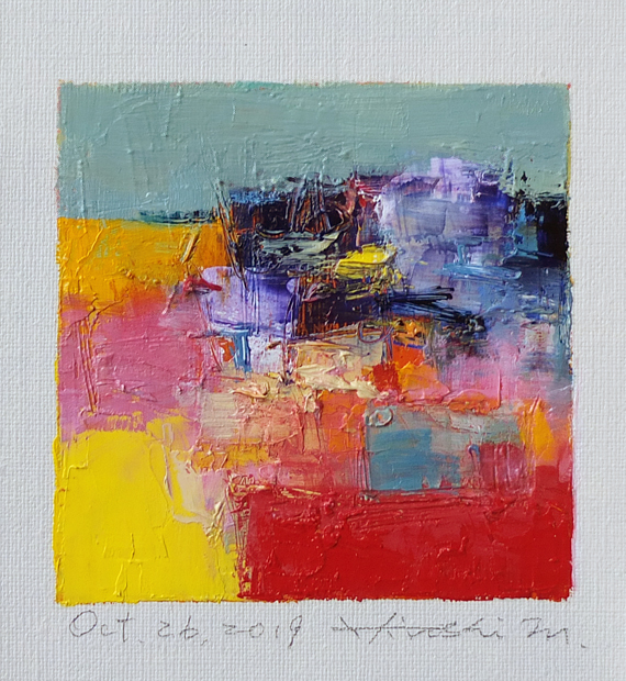 hiroshi matsumoto 9x9 paintings