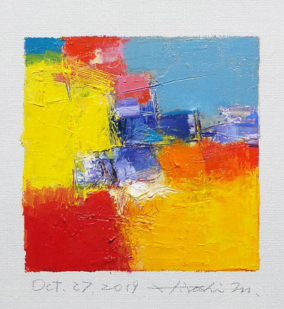 hiroshi matsumoto 9x9 paintings