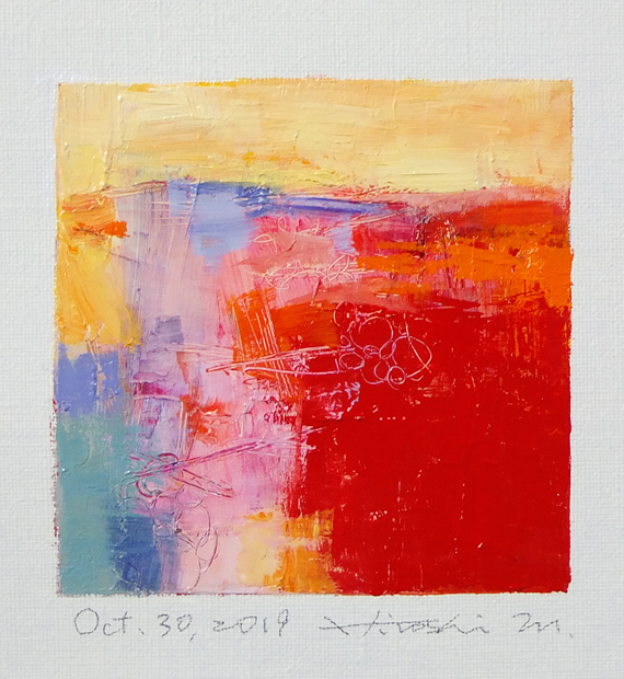 hiroshi matsumoto 9x9 paintings