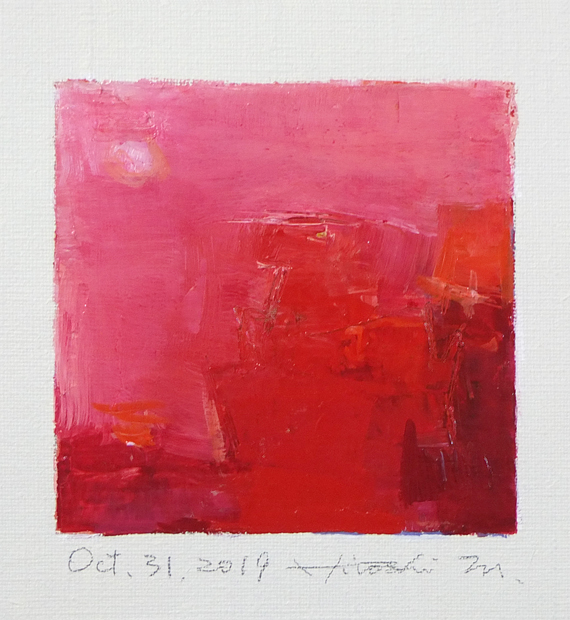 hiroshi matsumoto 9x9 paintings