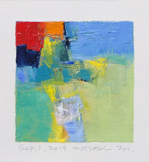 hiroshi matsumoto 9x9 paintings