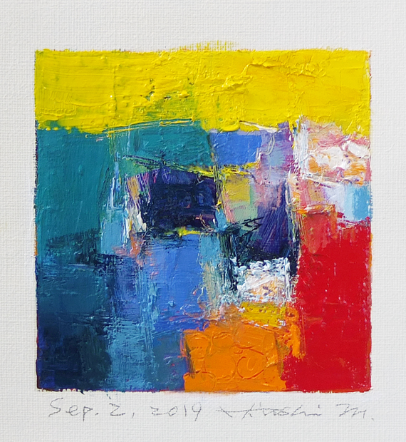 hiroshi matsumoto 9x9 paintings