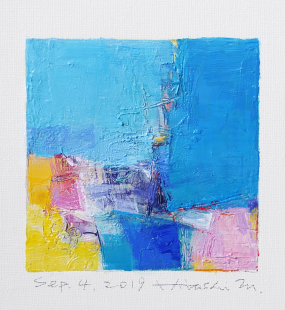 hiroshi matsumoto 9x9 paintings