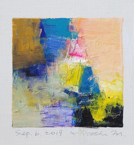 hiroshi matsumoto 9x9 paintings