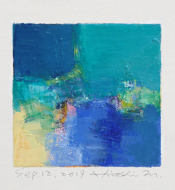 hiroshi matsumoto 9x9 paintings