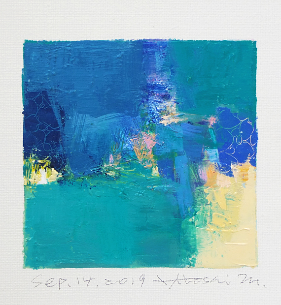 hiroshi matsumoto 9x9 paintings