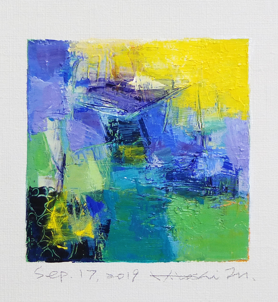 hiroshi matsumoto 9x9 paintings