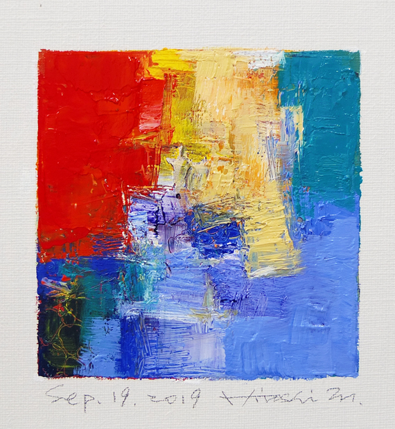 hiroshi matsumoto 9x9 paintings