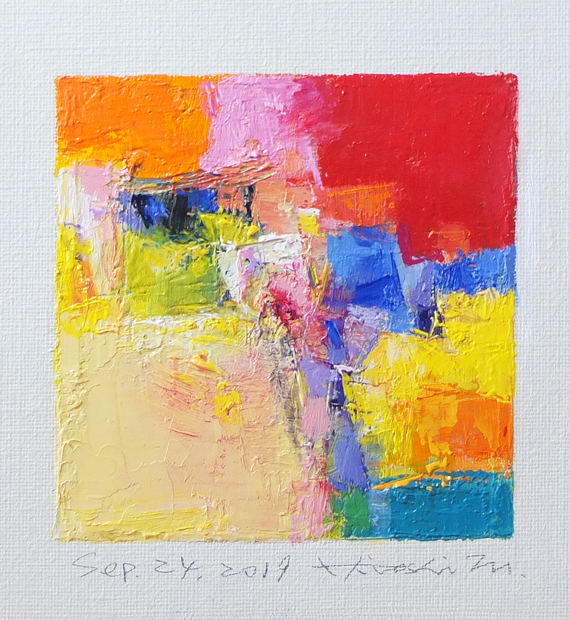 hiroshi matsumoto 9x9 paintings