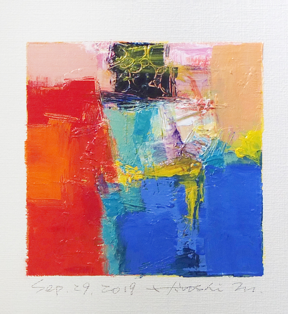 hiroshi matsumoto 9x9 paintings