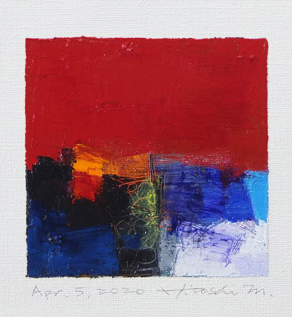 hiroshi matsumoto 9x9 paintings