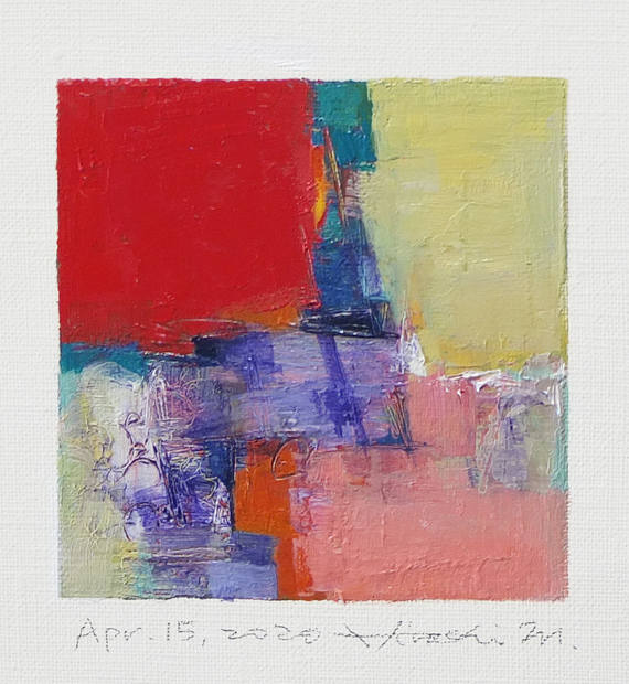 hiroshi matsumoto 9x9 paintings