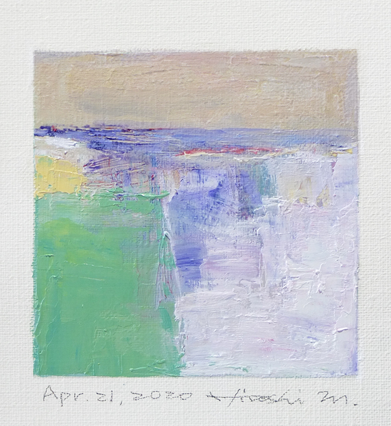 hiroshi matsumoto 9x9 paintings