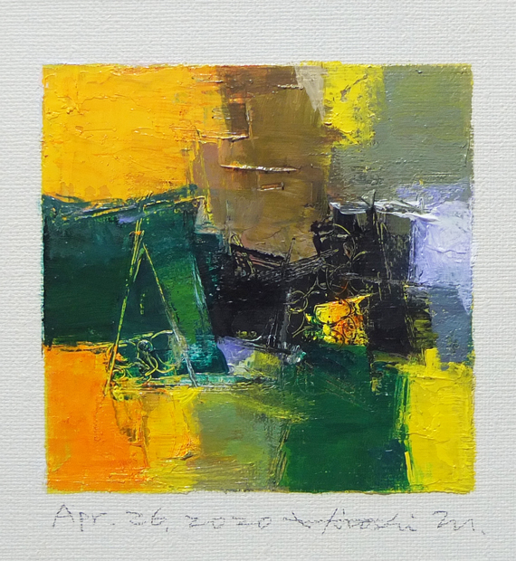 hiroshi matsumoto 9x9 paintings