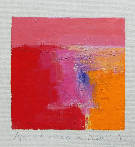 hiroshi matsumoto 9x9 paintings