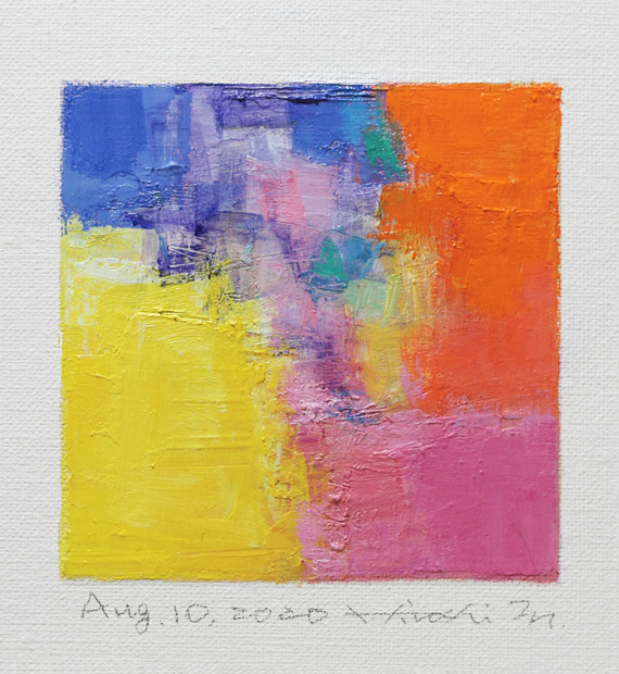 hiroshi matsumoto 9x9 paintings