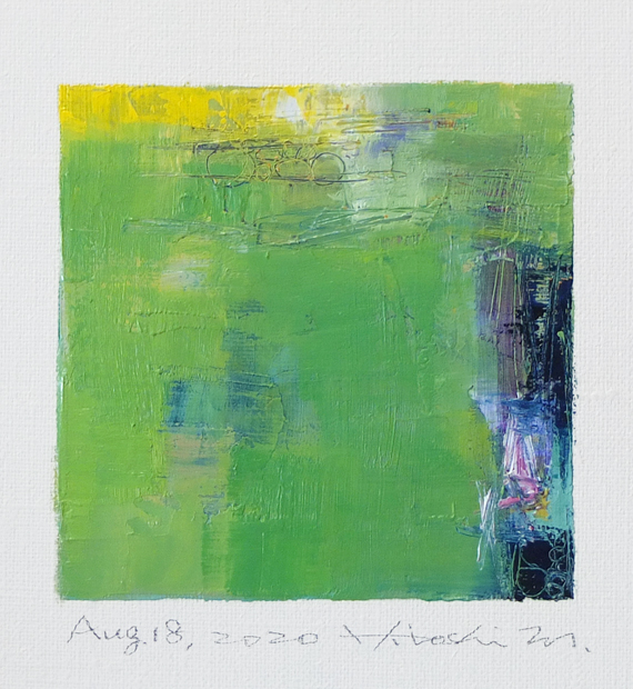 hiroshi matsumoto 9x9 paintings