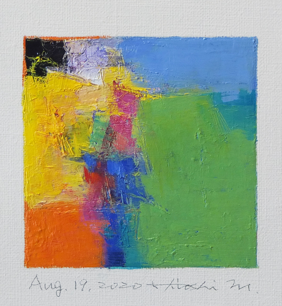 hiroshi matsumoto 9x9 paintings