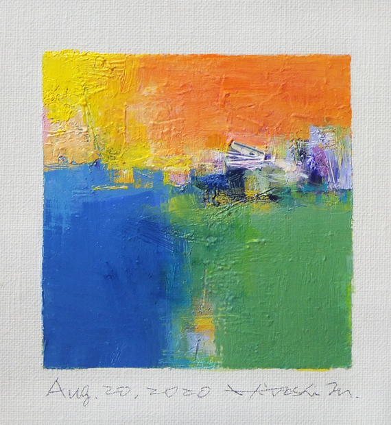 hiroshi matsumoto 9x9 paintings