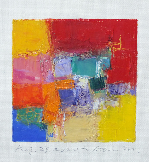 hiroshi matsumoto 9x9 paintings