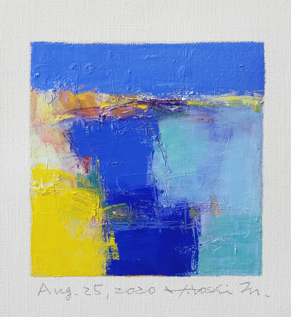 hiroshi matsumoto 9x9 paintings